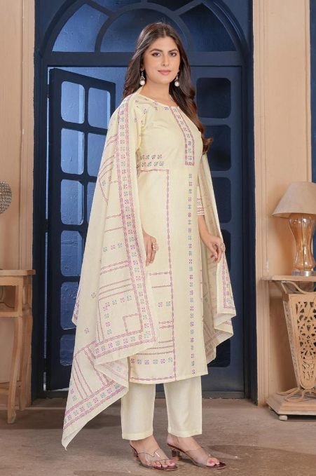 Pink Check Set - 2