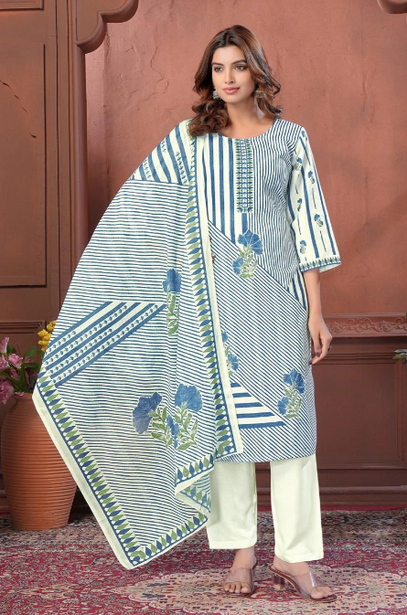 Blue Stripe Set - 2