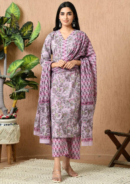 Lavender Paisley Set - 1