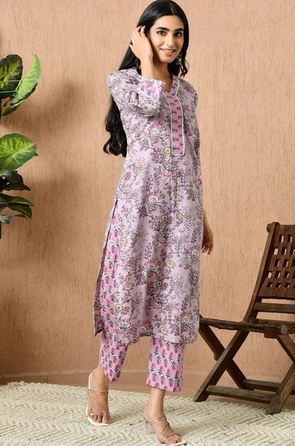 Lavender Paisley Set - 2