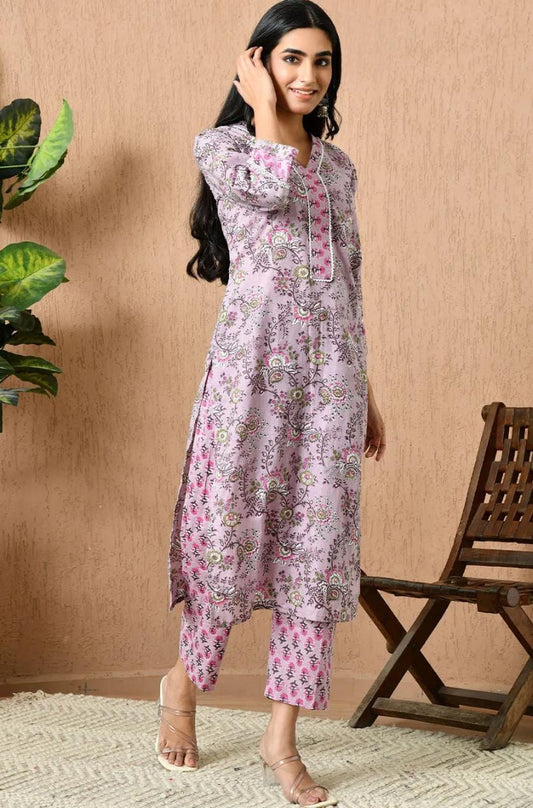 Lavender Paisley Set - 2