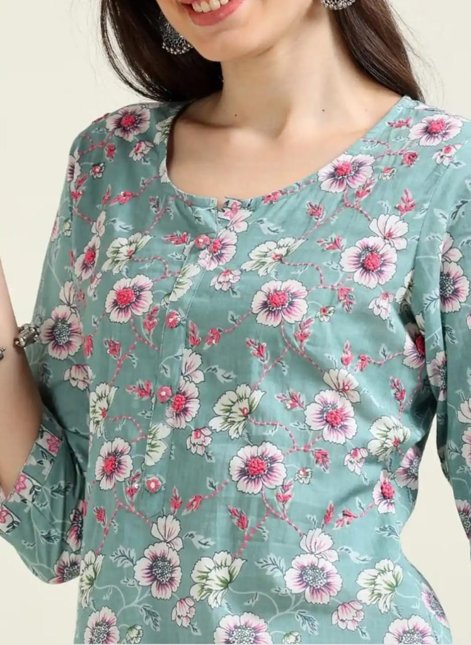 Aqua Rose Set - 3