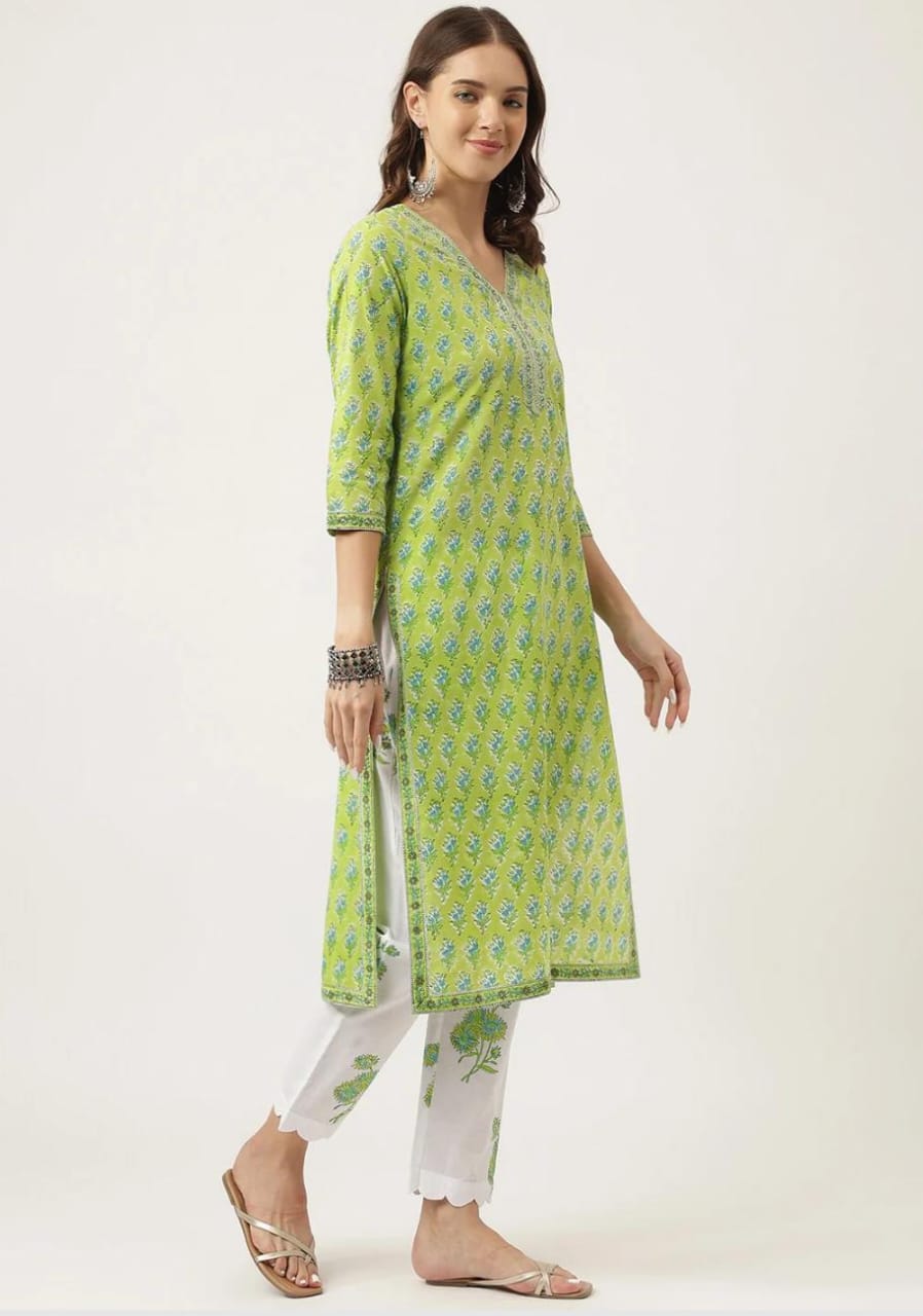 Lime Leaf Set - 2
