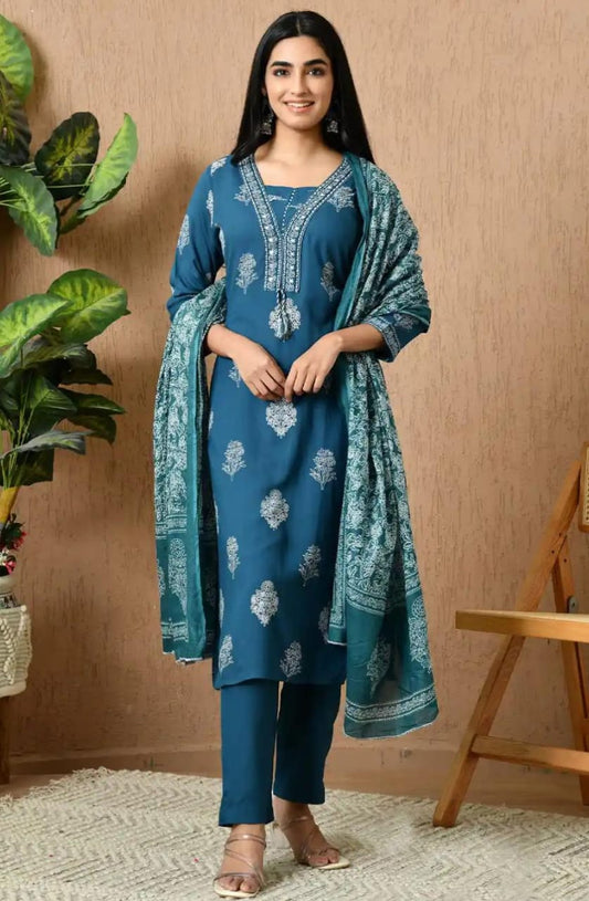 Indigo Buti Set - 2