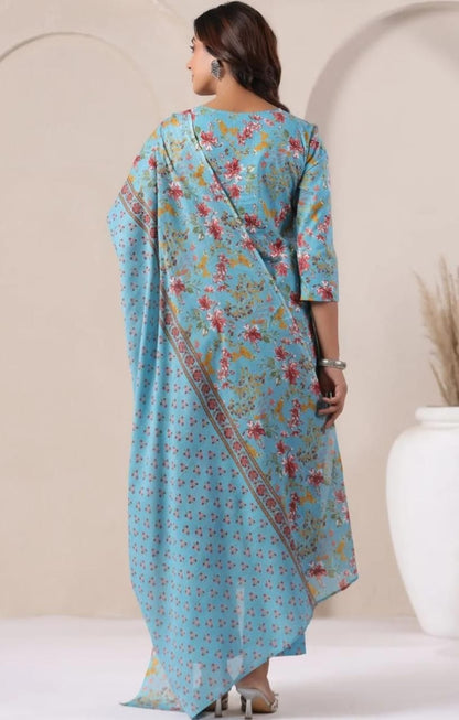 Sky Floral Set - 2