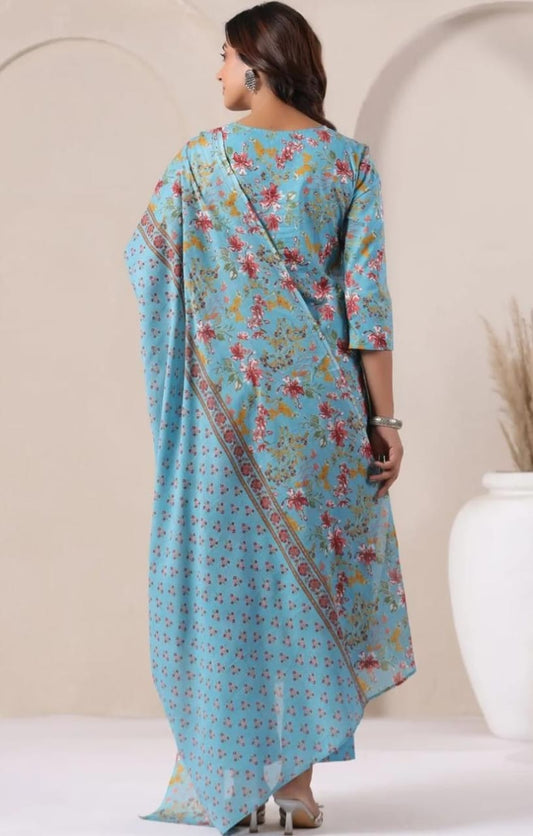 Sky Floral Set - 2