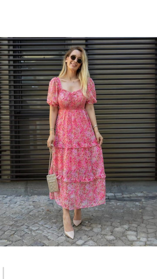 Pink Bloom Dress - 2