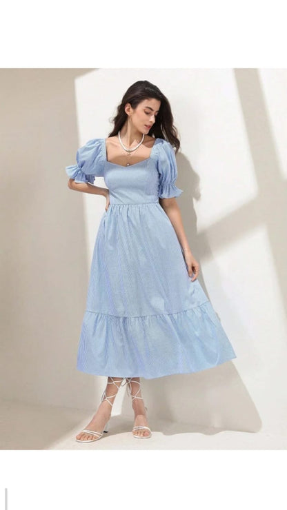 Powder Blue Dress - 3